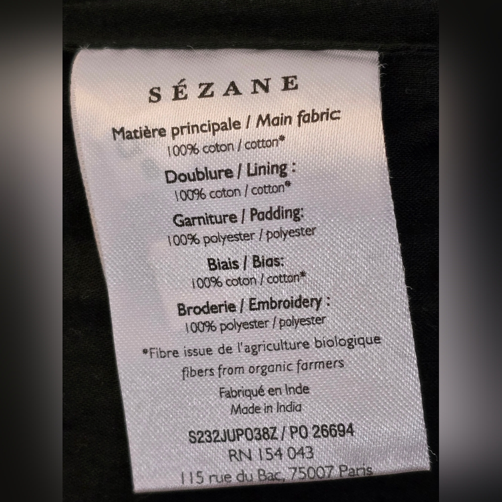 Sézane Taylia  Quilt Midi Skirt - Picture 11 of 11